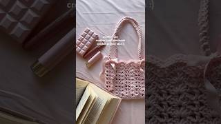 this is your sign to #crochet the cutest lace shell bag with me 🫶🏼 #handmade #craftideas