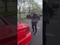 Scooter Rider vs Car — Stun Gun Meets Real Gun 😳🚨