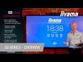 Share your vision with the iiyama 03 series professional displays!