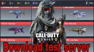 *NEW* How to download test server in codm mobile