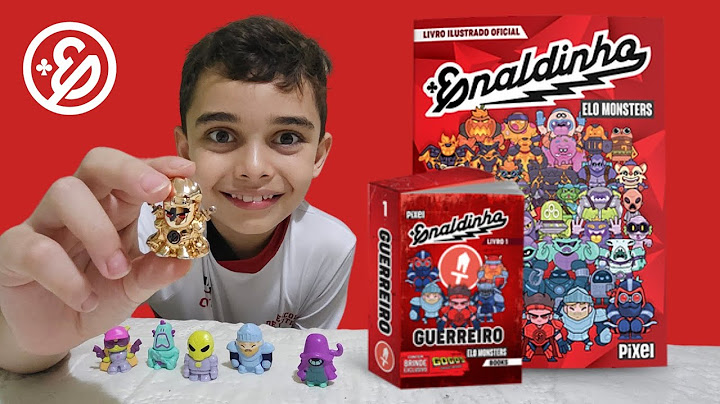 Tirei um Lendário Enaldinho Coleção de Elo Monsters