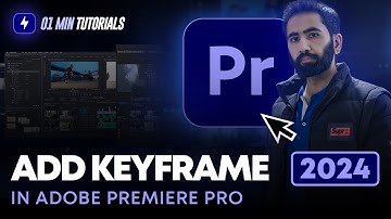 Keyframes toevoegen in Adobe Premiere Pro 2024 | Keyframes in Premiere Pro 2024