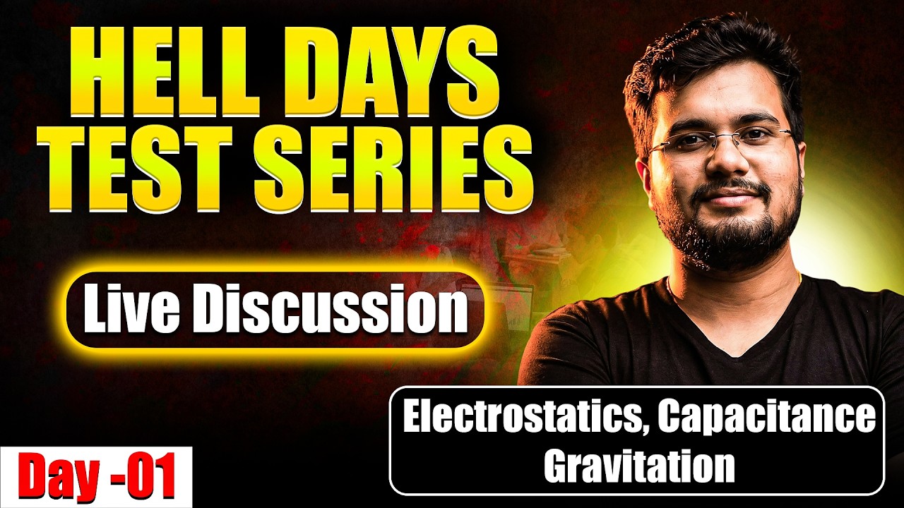 Day -1 Live Discussion || Hell Days Test Series 2026 Ultimate Chess Target Strategy for NEET 2026