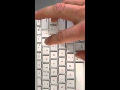 Backslash mac tastatur