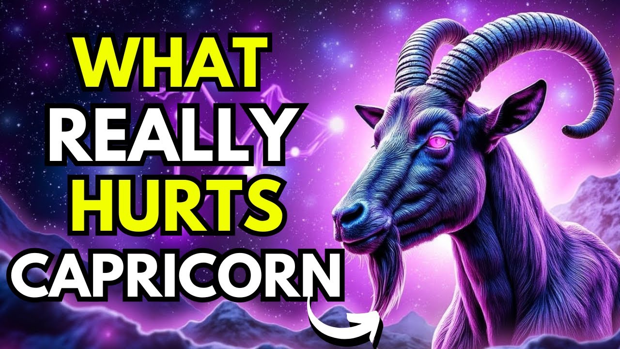 HOW DO CAPRICORN ACT WHEN THEY ARE HURT? ♑ 30 CLEAR SIGNS THAT AN CAPRICORN IS HURT
