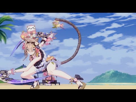 [崩壊3rd]コスチュームお試し 盛夏收集者