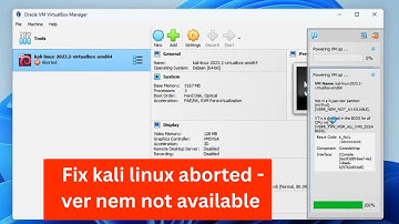 KALI LINUX VER NEM NOT AVAILABLE