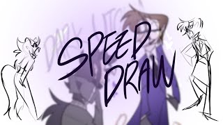 SPEED DRAW | Dark utopia & Blood moon
