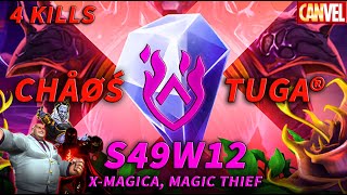 AW: CHÅØŚ vs. TUGA® | S49W12 | 4 Dövüş | NAKAVTSIZ SEZON🎉- Marvel Contest of Champions