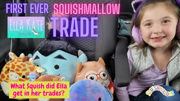 First Ever Squishmallow Trade Event