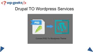 CONVERTING DRUPAL TO WORDPRESS THEME In San Francisco, CA, USA