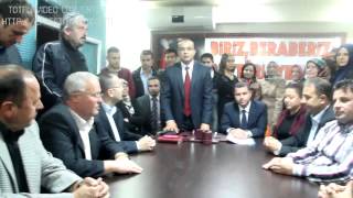 Ak Parti - Mustafa Karagöz İlçe Binasında Açıklama .18Marthaber