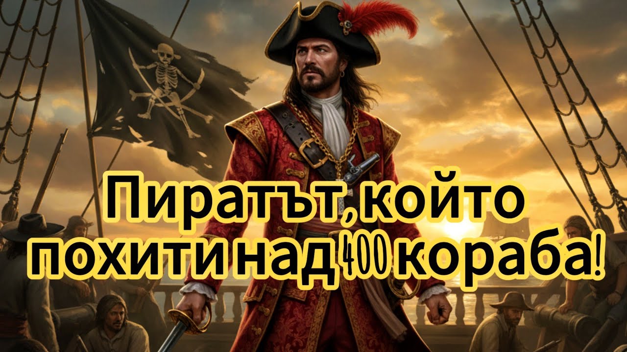 Самый успешный пират в истории — Чёрный Барт, джентльмен морей