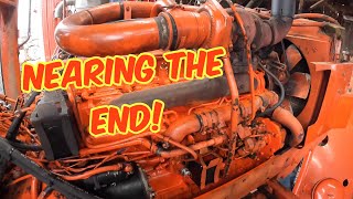 Nearing the end: ALLIS CHALMERS 200 oil filter adapter gasket change