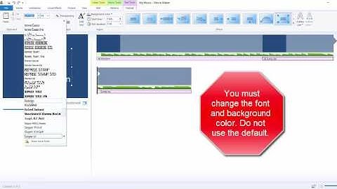 Lyric Video in Movie Maker