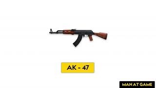 Free fire AK - 47 Scar Gun Sound Reload Sound