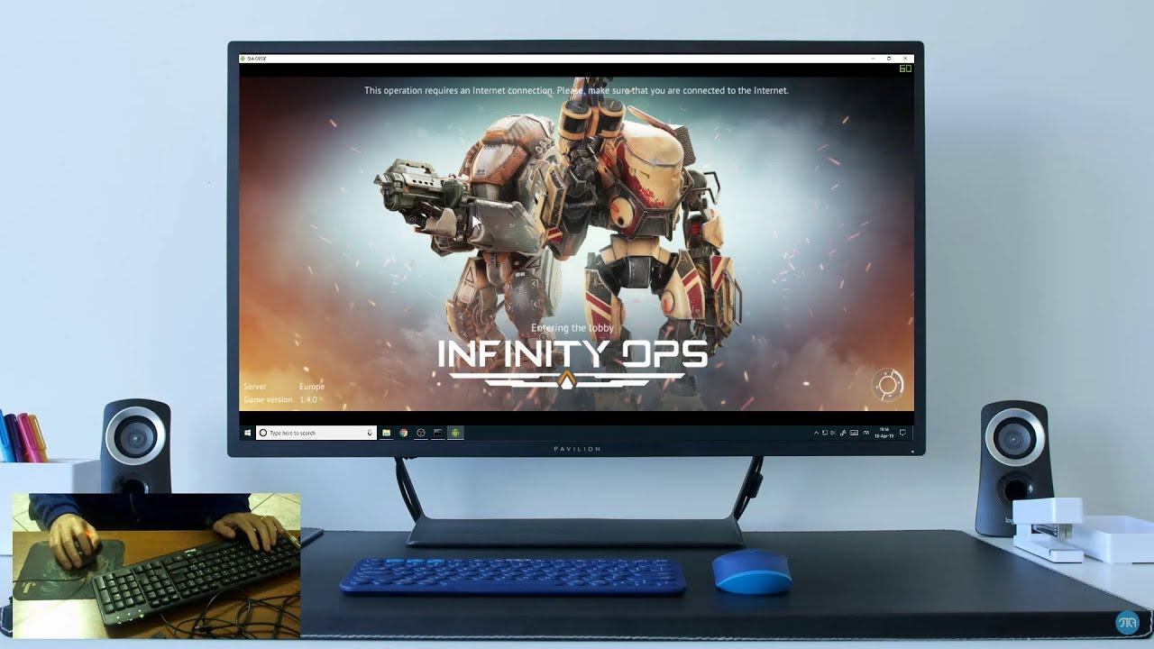 Infinity Ops Mirroring with Mouse and Keyboard