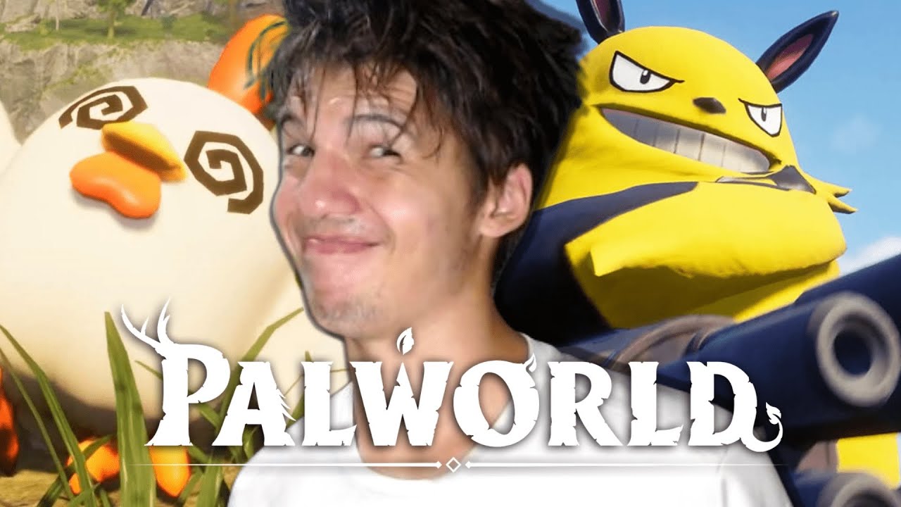 Joguei PALWORLD pela primeira vez, e peguei vários PALS 😳 - YouTube