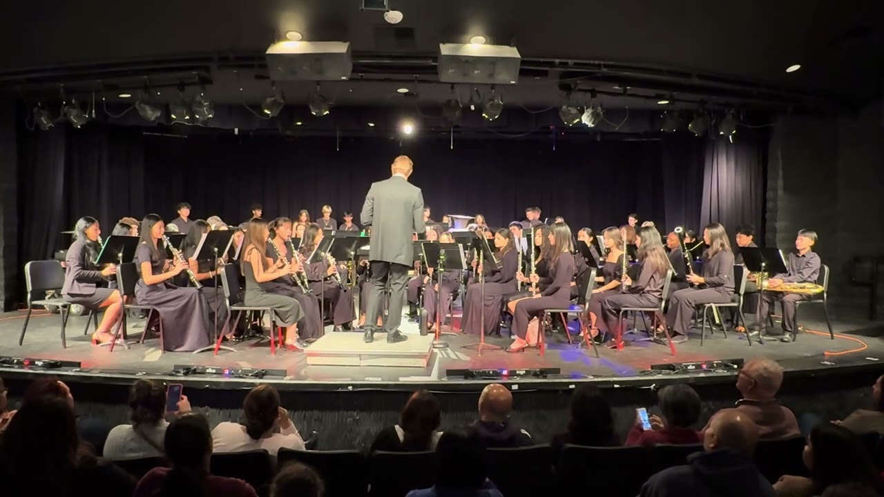 Cerritos HS Wind Ensemble Pre-festival March 2026 song 1