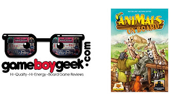Animals On Board Review with the Game Boy Geek