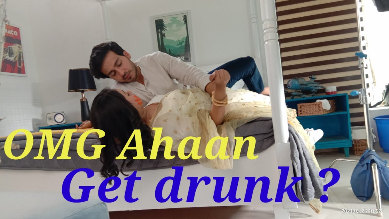 Behind the scene| after Holi | Ahaan drunk scene | #Ishq par zor nahi| #holishoot #making #setindia