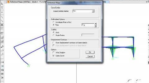 11 model time history analysis SAP2000V15