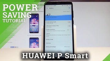 How to Allow Power Saving in HUAWEI P Smart - Battery Saver |HardReset.Info