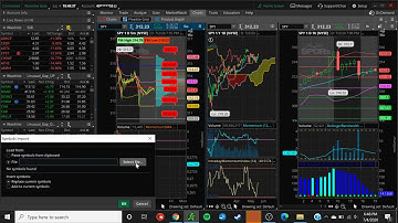 How to import option sweeps into the ThinkorSwim platform from TradeUI CSV
