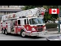 [Vancouver] Fire Engine 7 &amp; Ladder 7 Responding Siren &amp; Lights