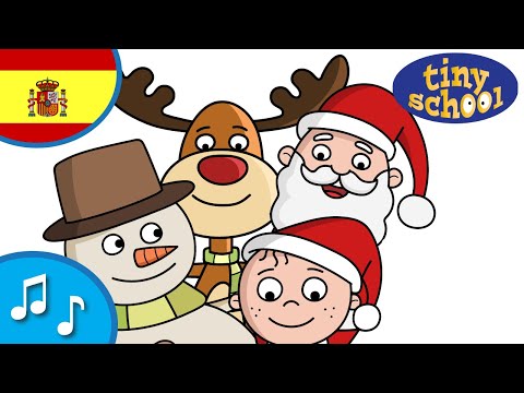 Familia dedos Navidad - Canción de cuna para los niños - tinyschool