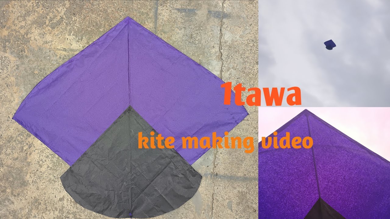 How to make tawa kite how make tawa kite step by step in this video 