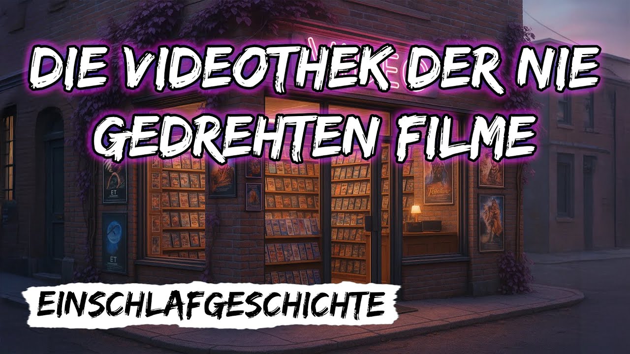 Die Videothek der nie gedrehten FilmeㅣGeschichte zum einschlafenㅣNichts an diesem Ort war laut