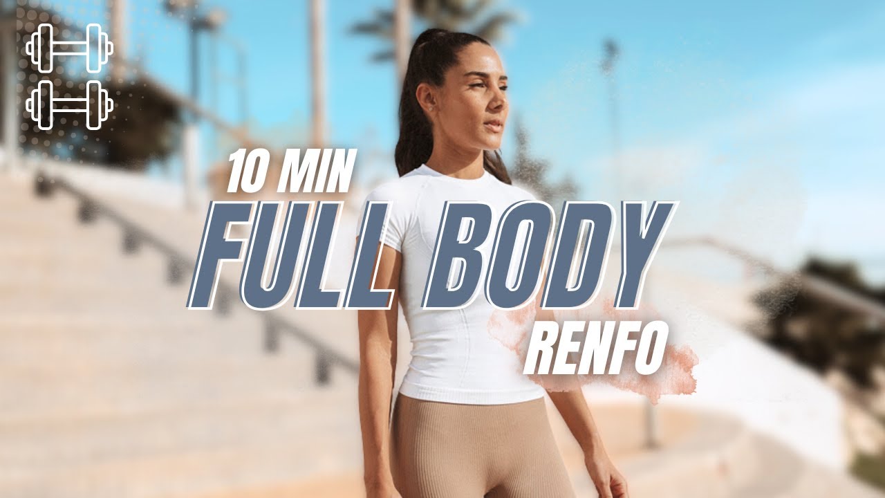 10 MIN FULL BODY RENFO avec Haltères – Workout Rapide, Sans Impact & Sans Sauts