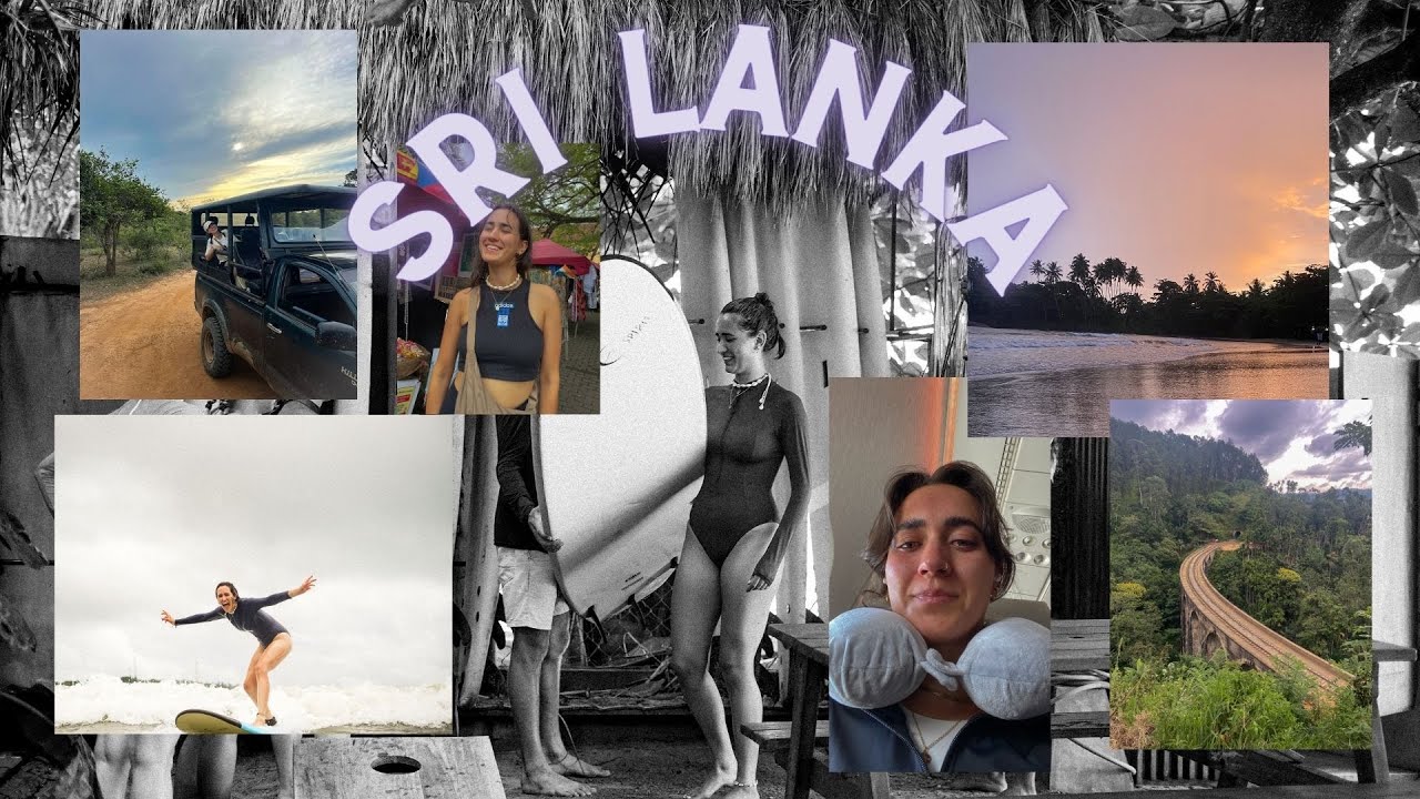 Solo-Travel in Sri Lanka| Vlog - FEELINGS, Surf- and Yogacamp, Safari, Food, Massage, Scuba Diving