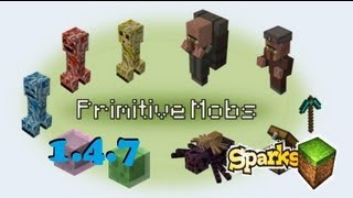 [1 4 7] Primitive Mobs Mod How to Install