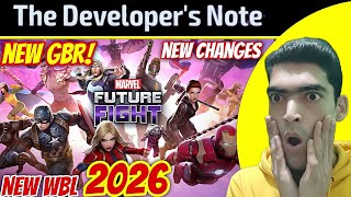 Download Lagu Development Team Letter 🤯 2026 New Changes \u0026 Improvement | Marvel Future Fight  MP3