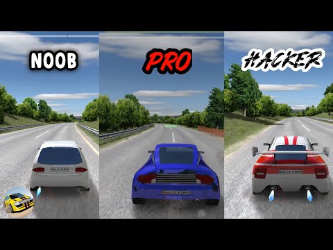 Rally fury NOOB VS PRO VS HACKER