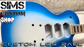 Custom Precision Guitar Kits Les Paul - Gibson Sky Burst