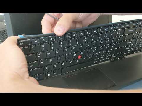 Lenovo T540P Keyboard Replacement How To