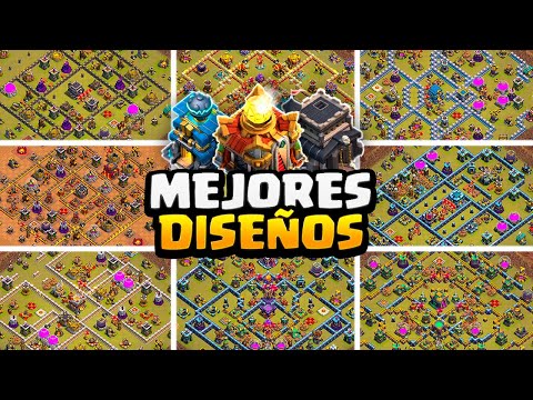 Una ALDEA para cada NIVEL de AYUNTAMIENTO TH9 - TH16 🏰 Clash of Clans