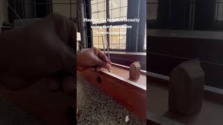 Sonometer - Finding the Reletive Density using Sonometer