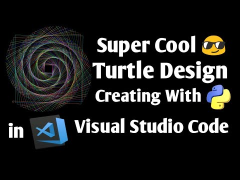 How To Design Super Cool turtle graphics in python #newvideo #youtube #youtuber #viral #share #tech