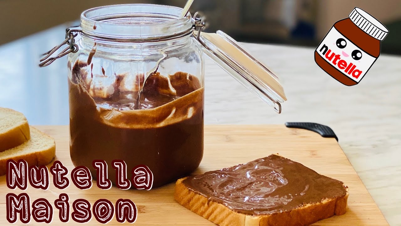LA MEILLEURE RECETTE DU NUTELLA MAISON: Pâte à tartiner chocolat noisettes facile! Deli Cuisine