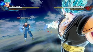 Dragon Ball Xenoverse 2: All SSGSS Vegito/Vegito Blue Skills (Partner Customization)