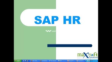 SAP HR Online Training Demo | SAP in HR - Maxsoft Solutions