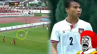 KEJADIAN LUCU INDONESIA VS MYANMAR