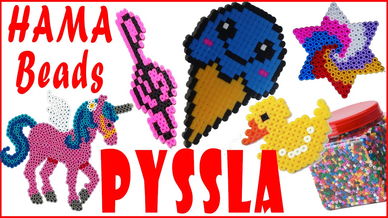 Moi tvoreniya v Pyssla - Khama sharikov ( ❤ novaya versiya ) Obzor