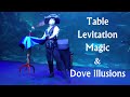 3D 180VR 4K Table Levitation Magic & Dove illusions