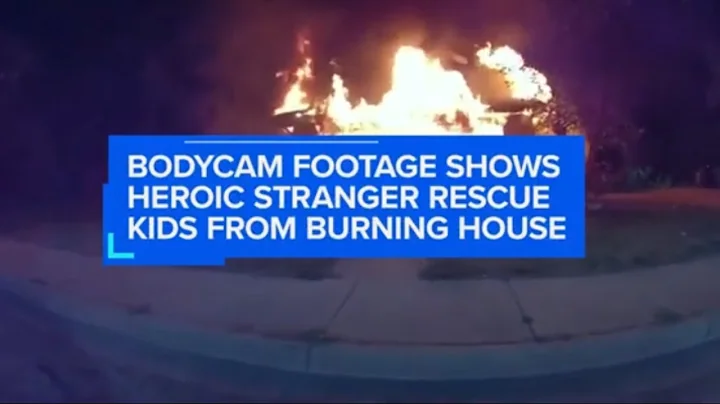 Bodycam footage shows heroic stranger rescuing kid...