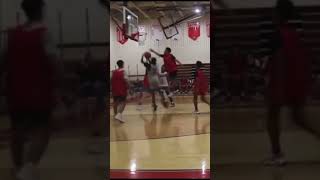 LOOK AT THIS BLOCK #ballisllife #basketball #dunk #ballaholics #basketballs #nba #tiktok #ytshort